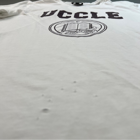 APC Tee Shirt UCCLE IN GOD WE TRUST graphic tee - Picture 5 of 8